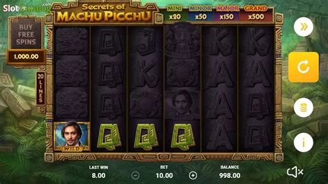 The Secret Of Machu Picchu Slot Grátis